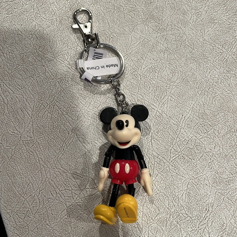 Disney Mickey Mouse keychain NWT